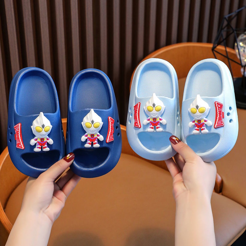 Xăng đan Nhựa EVA Chống Trượt In Hoạt Hình Thời Trang Mùa Hè Cho Bé Gái