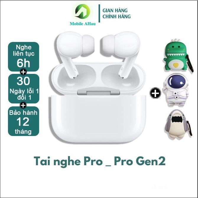 Tai Nghe Bluetooth Không Dây AP2 / AP3 / PRO / PRO2 Pin Trâu - Full Chức Năng- Có Mic - Chính Hãng LOUDA