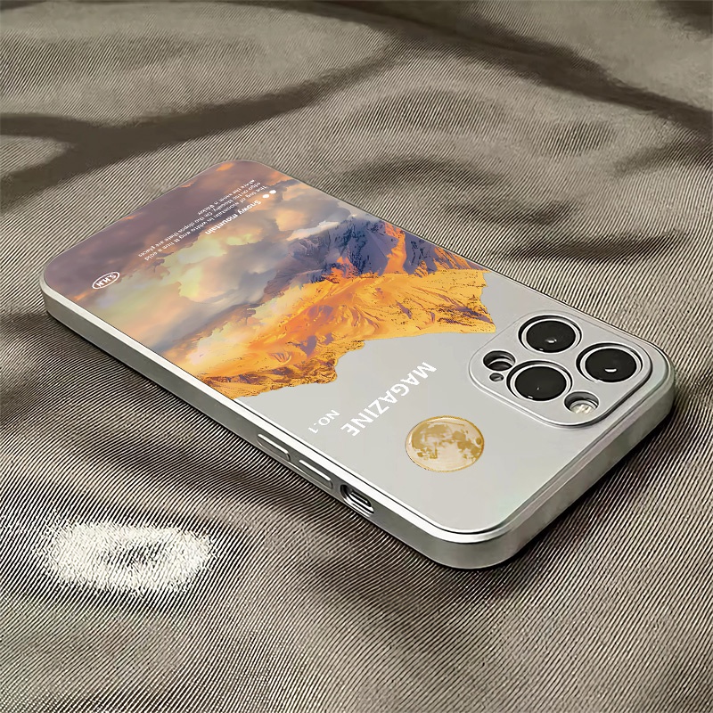 Ốp Điện Thoại TPU Silicon Mềm Mạ Điện Chống Sốc Cho IPhone 14 13 12 11 Pro XS Max XR X 8 + 7 6S Plus