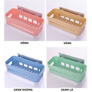 KỆ ĐỰNG ĐỒ NHÀ TẮM TIỆN LỢI . Kệ để đồ nhà tắm và nhà bếp đa năng dán tường