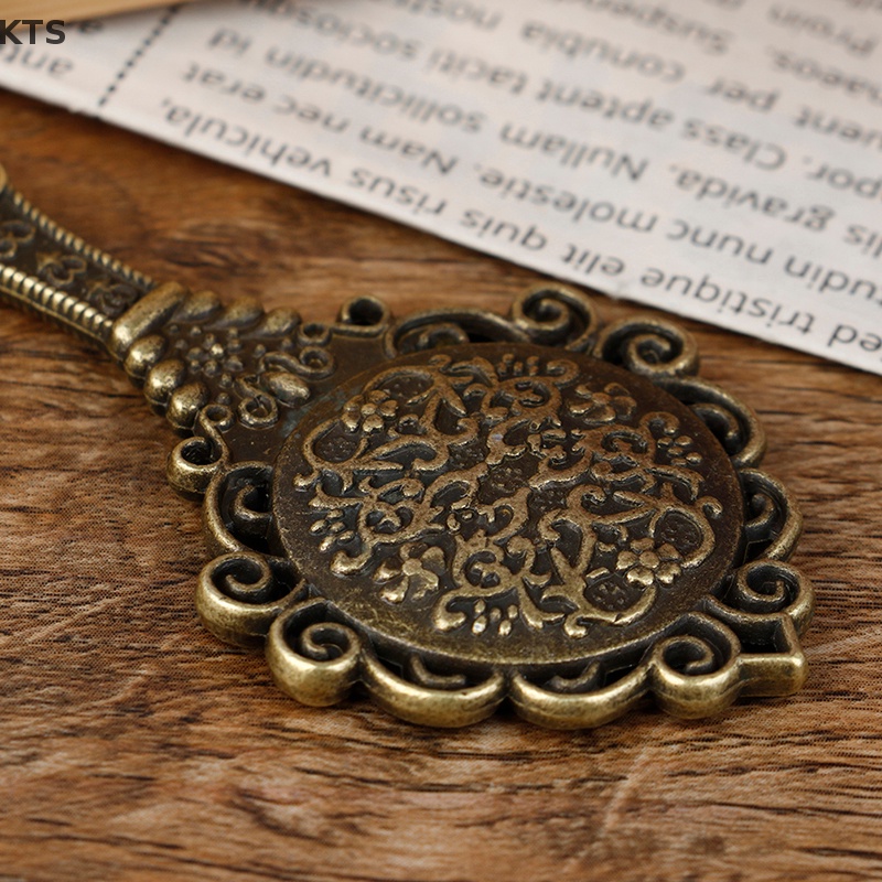 Gương Trang Điểm Khung Kim Loại Mini Tỷ Lệ 1: 6 Cho Nhà Búp Bê