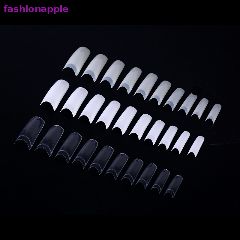 Set 500 Móng Tay Giả Trong Suốt Trang Trí Làm Đẹp