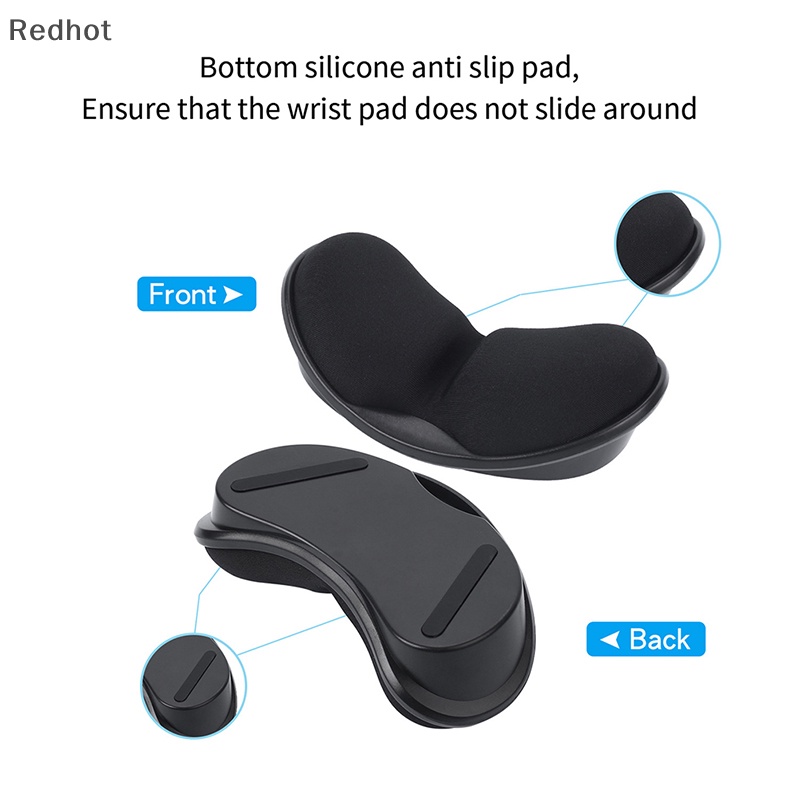 Đệm Cao Su Non Kết Cấu Cao Su Non Bảo Vệ Cổ Tay Bàn Phím &lt; Redhot &gt;