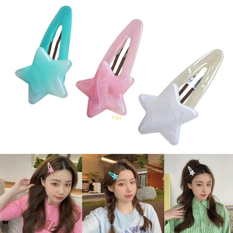 Kẹp Tóc Ngôi Sao Lấp Lánh Cho Bé Gái