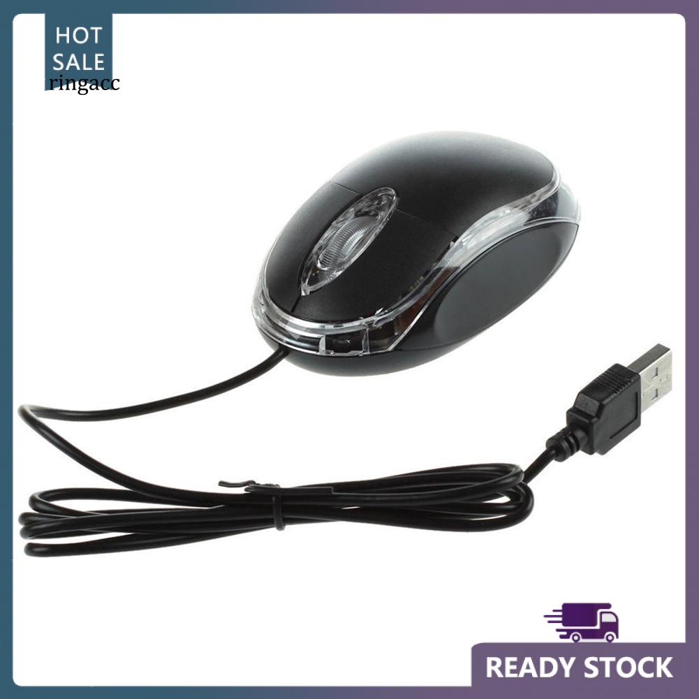 Chuột Quang RGA Có Dây Với ĐầU CắM USB Cho PC / Laptop