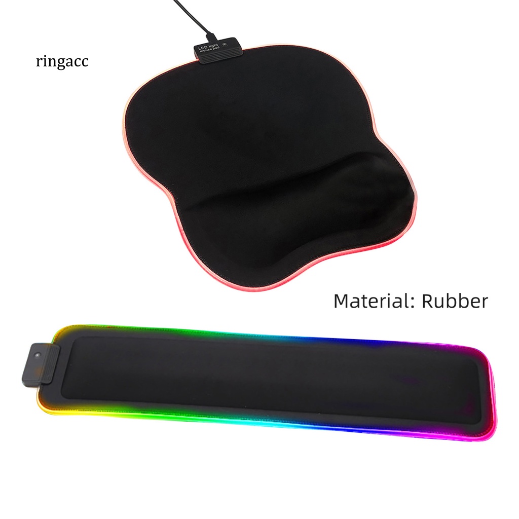 Vỏ Bọc Bàn Phím + Chuột RGA Đèn LED RGB Cảm Ứng Chậm Thoải Mái Chống Mòn Chống Trượt