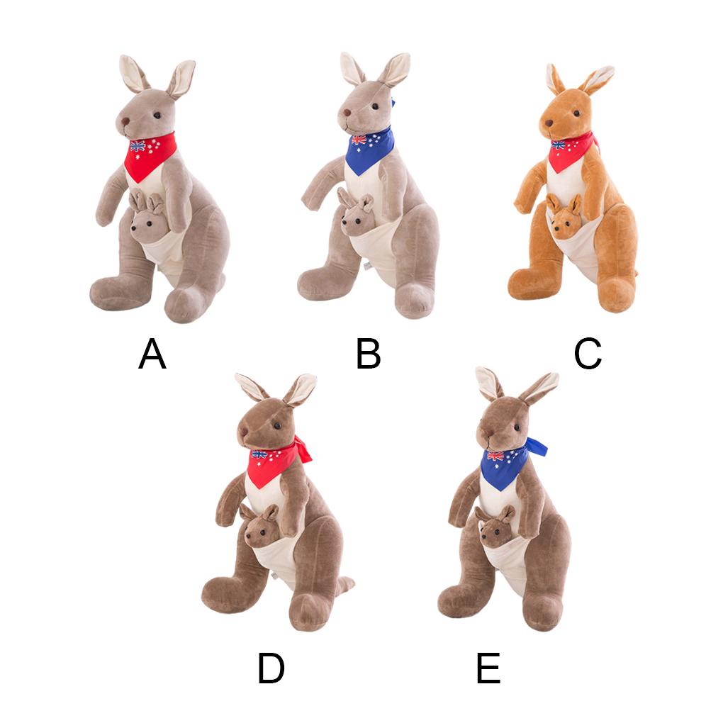 (runbu) Đồ Chơi Thú Nhồi Bông Hoạt Hình Nhiều Màu Sắc Mềm Mại Dễ Thương Tiết Kiệm Không Gian Có Thể Giặt Rửa Dành Cho