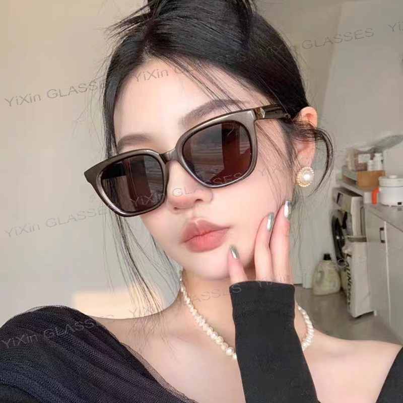 Kính Mát Tròng Vuông Y2K Chống Tia UV Phong Cách Punk Hàn Quốc Thời Trang Cho Nam Và Nữ