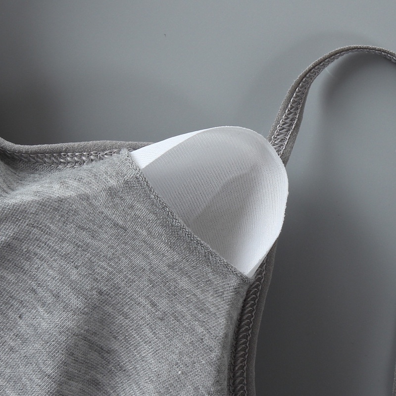 Áo Ngực Cotton Hai Lớp Không Gọng Có Mút Đệm Thoáng Khí Dành Cho Nữ Sinh Trung Học