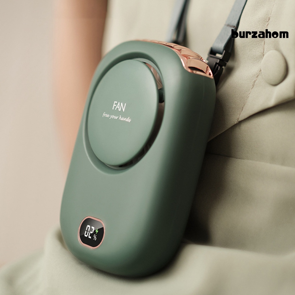 Quạt Đeo Cổ Mini Có Thể Sạc Lại Tiện Dụng Khi Đi Du Lịch