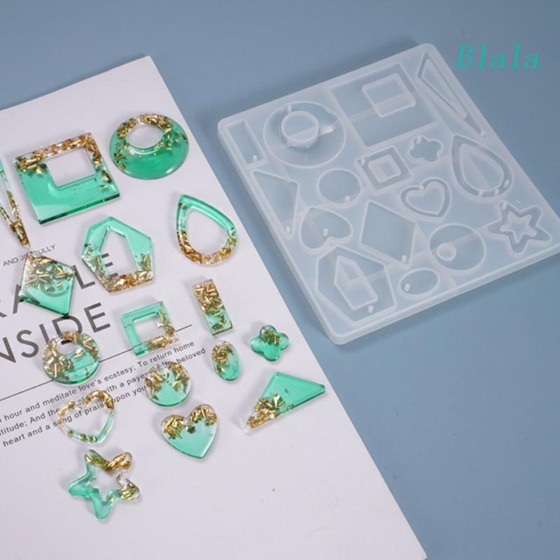 Khuôn Silicone Làm Mặt Dây Chuyền Trang Sức Thủ Công