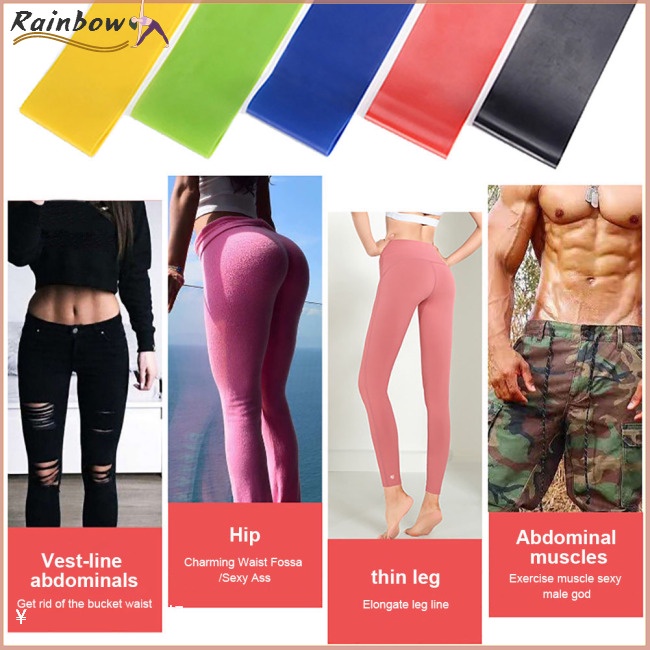 Dây Đai Kháng Lực Co Giãn Chống Mài Mòn Luyện Tập Yoga / Thể Hình