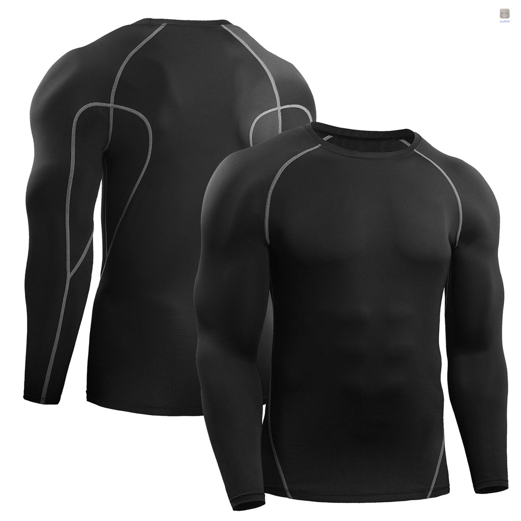 Bộ Trang Phục Thể Thao 3 Món Áo Thun Tay Dài Cổ Tròn + Áo Thun Dạng Lưới