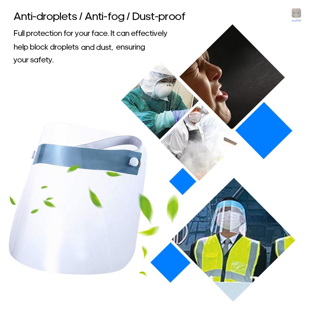 Tấm Chắn Trong Suốt Bảo Vệ Mặt Toàn Diện Chống Sương Mù Chống Bụi