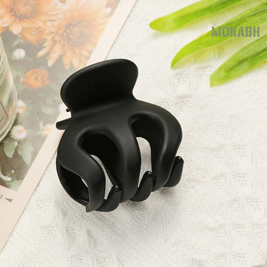 Kẹp Tóc Màu Trơn Hình Răng Chéo Thời Trang DIY