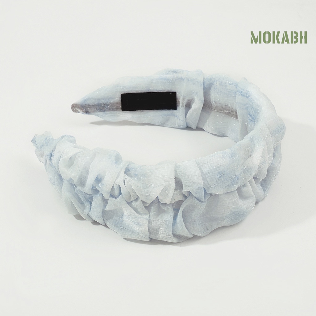 Băng Đô Vải Tuyn Chống Trượt Màu Sắc Gradient Thời Trang Cho Nữ