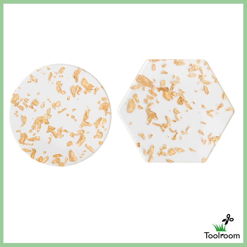 Đế Lót Cốc Bằng Acrylic Trong Suốt Tiện Dụng Cho Gia Đình / Văn Phòng