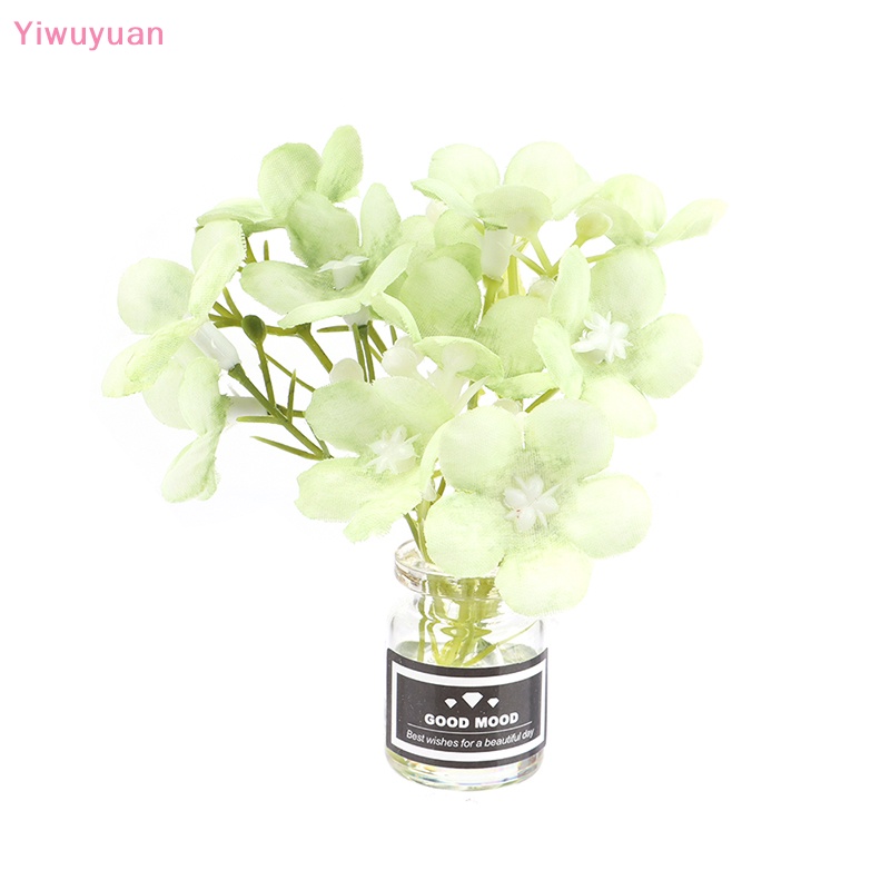 1 Bộ Chậu Hoa Mini Trang Trí Nhà Búp Bê 1: 6