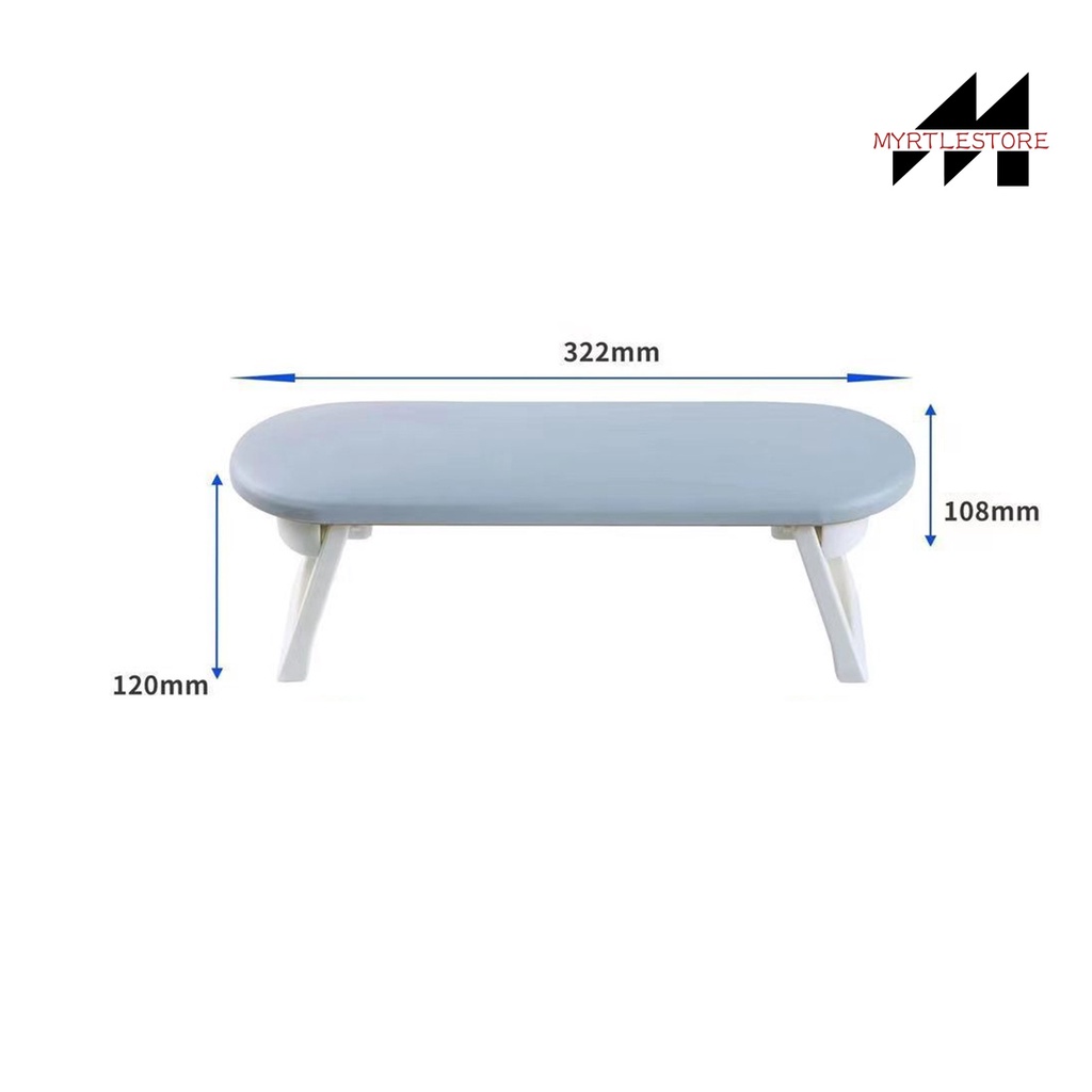 Đệm Kê Tay Chất Liệu Giả Da Có Thể Điều Chỉnh Độ Cao Để Làm Móng