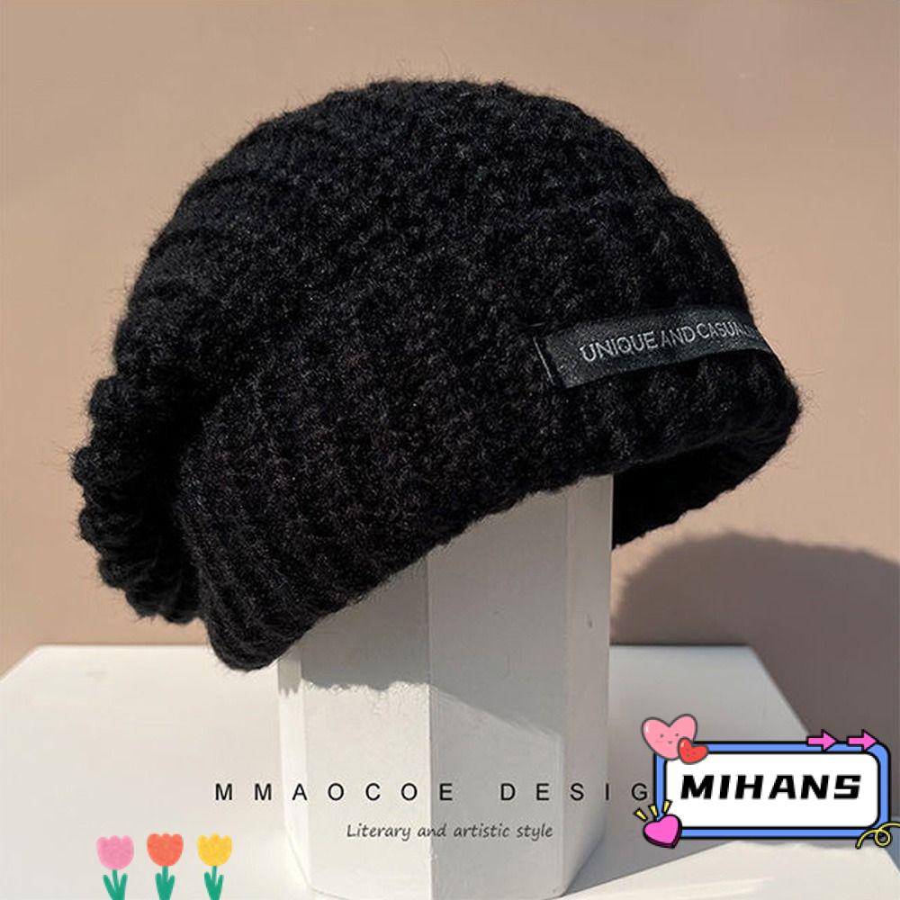Mũ Len Màu Trơn Mềm Mại Thời Trang Cho Nữ