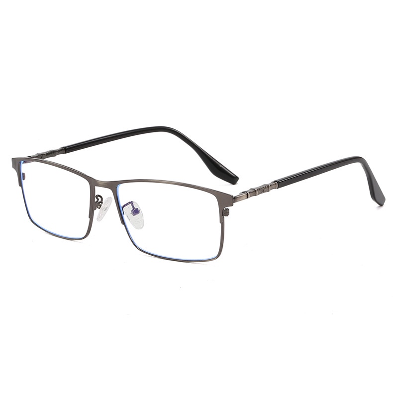 Kính Chống Ánh Sáng Xanh Gọng Kim Loại Phong Cách Doanh Nhân Cho Nam