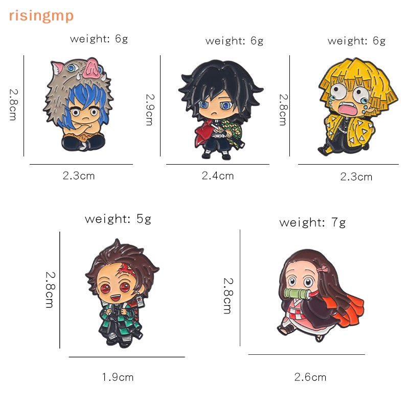 Ghim Cài Áo Họa Tiết Hoạt Hình Anime Tráng Men Chống Rơi