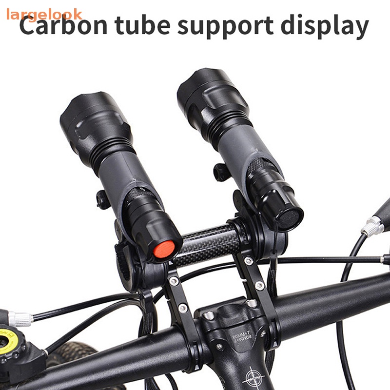 Giá Đỡ Đèn Pha Xe Đạp Leo Núi Bằng Hợp Kim Sợi Carbon