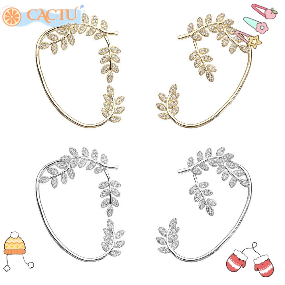 Bông Tai Hình Chiếc Lá Thiết Kế Mới Cao Cấp Thời Trang Dành Cho Cả Nam Và Nữ