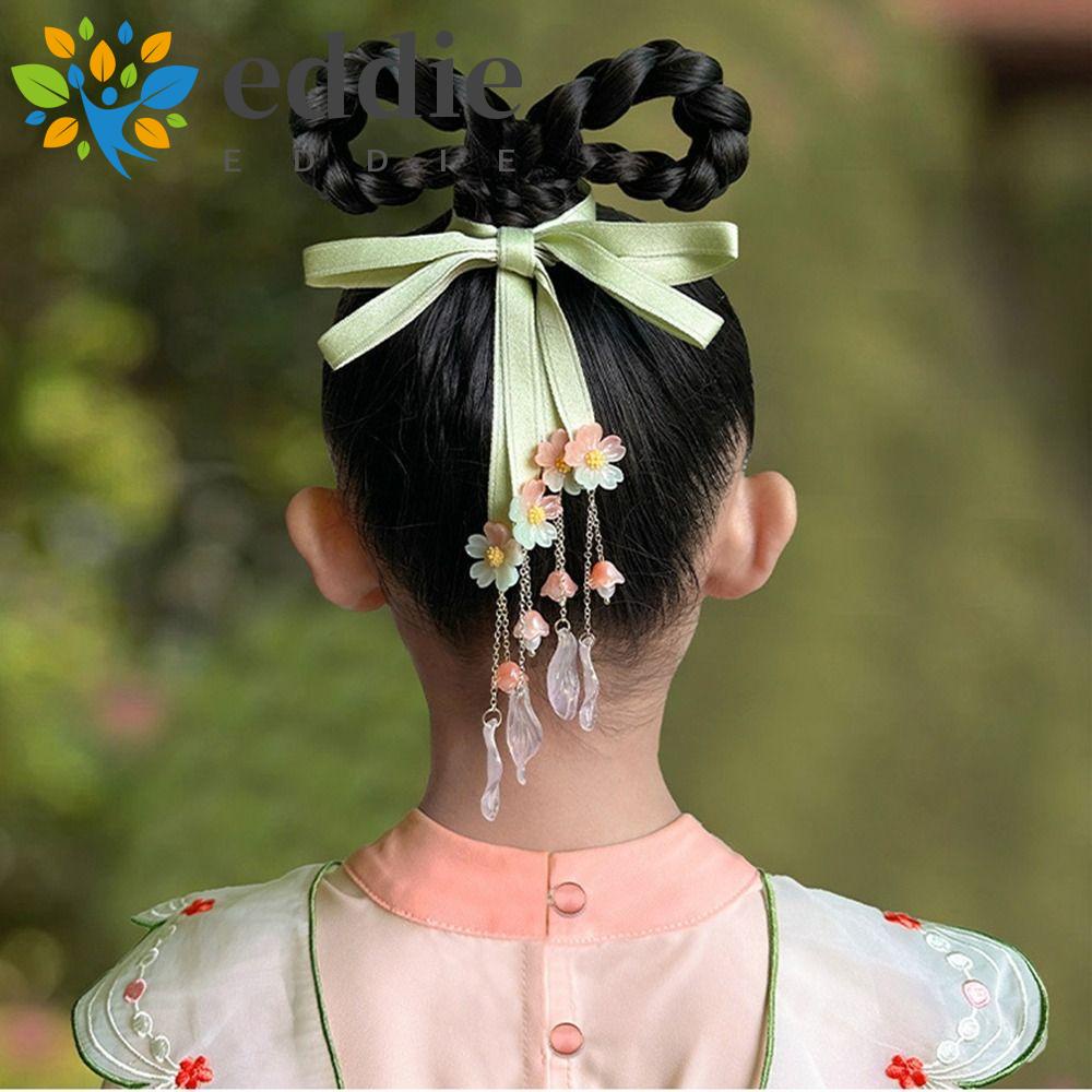 Trâm Cài Tóc Đính Ruy Băng Dài Kiểu Hán Phục Trung Hoa Dễ Thương 26Ede