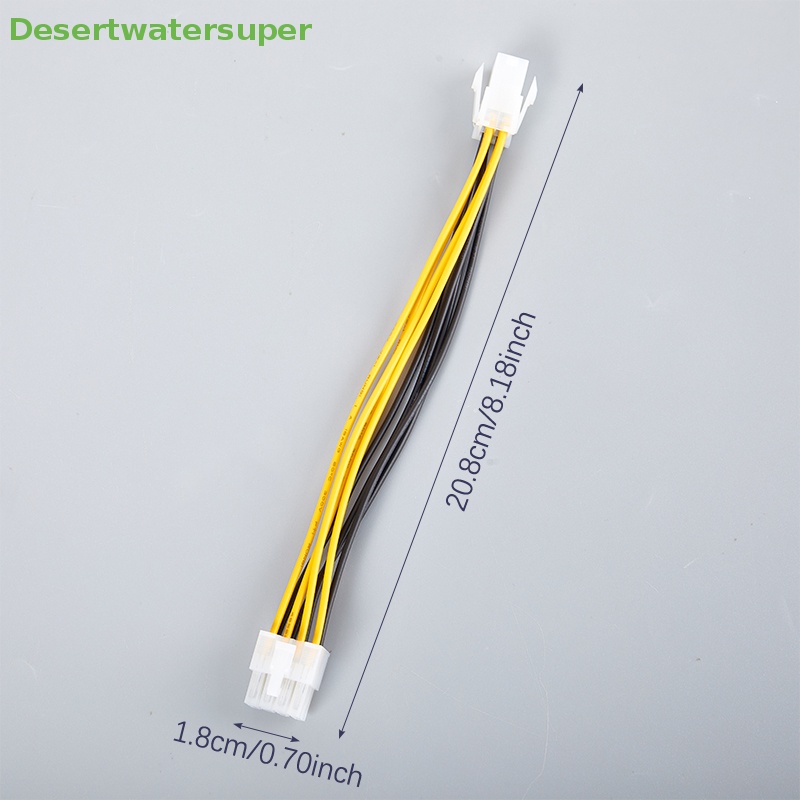 Dây Cáp Nối Dài Chuyển Đổi Nguồn Máy Tính Dsyvn 4Pin Sang 8Pin 8Pin