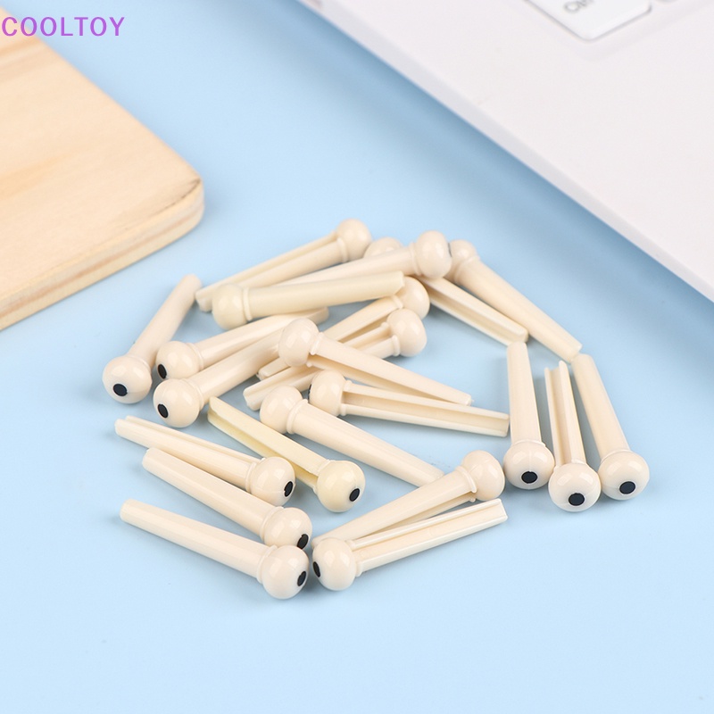 20 Chốt Ngựa Đàn Guitar Acoustic Bằng Nhựa Thay Thế 6 Dây