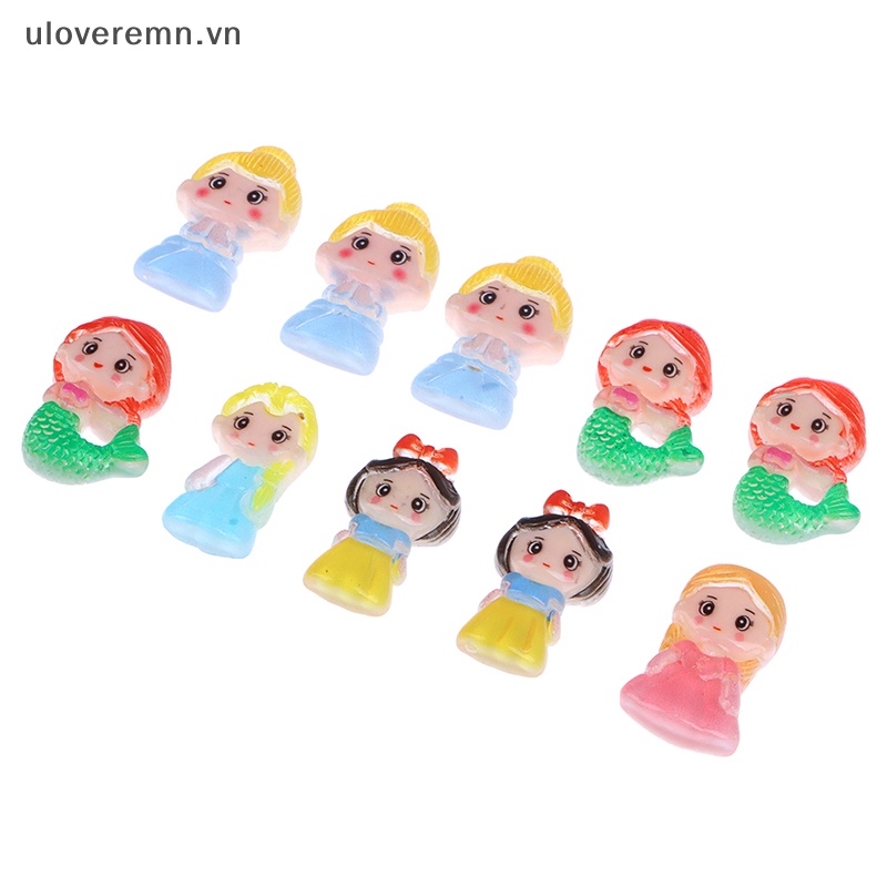 Set 10 Phụ Kiện Tóc Hoạt Hình Xinh Xắn Cho Bé Gái