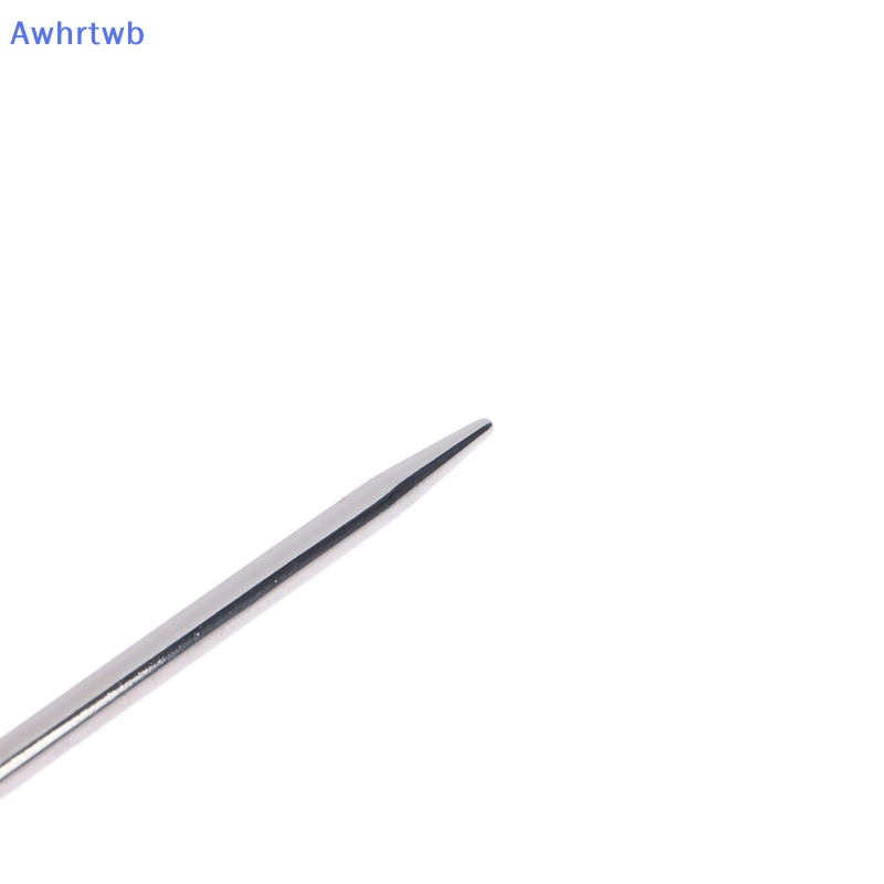 Set 1 Dụng Cụ Trang Điểm Hai Đầu Bằng Thép Không Gỉ Kèm Túi Đựng PU Mới