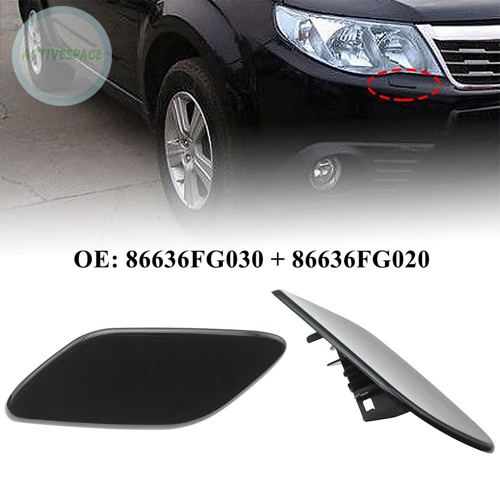 ⚡READY STOCK⚡2X Car Headlight Washer Spray Nozzle Cap Cover For Impreza 2007-2011 86636FG020【Subaru】