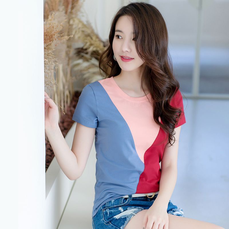 Áo Thun Tay Ngắn Phong Cách Hàn Quốc Thời Trang Mùa Hè Mới 2023