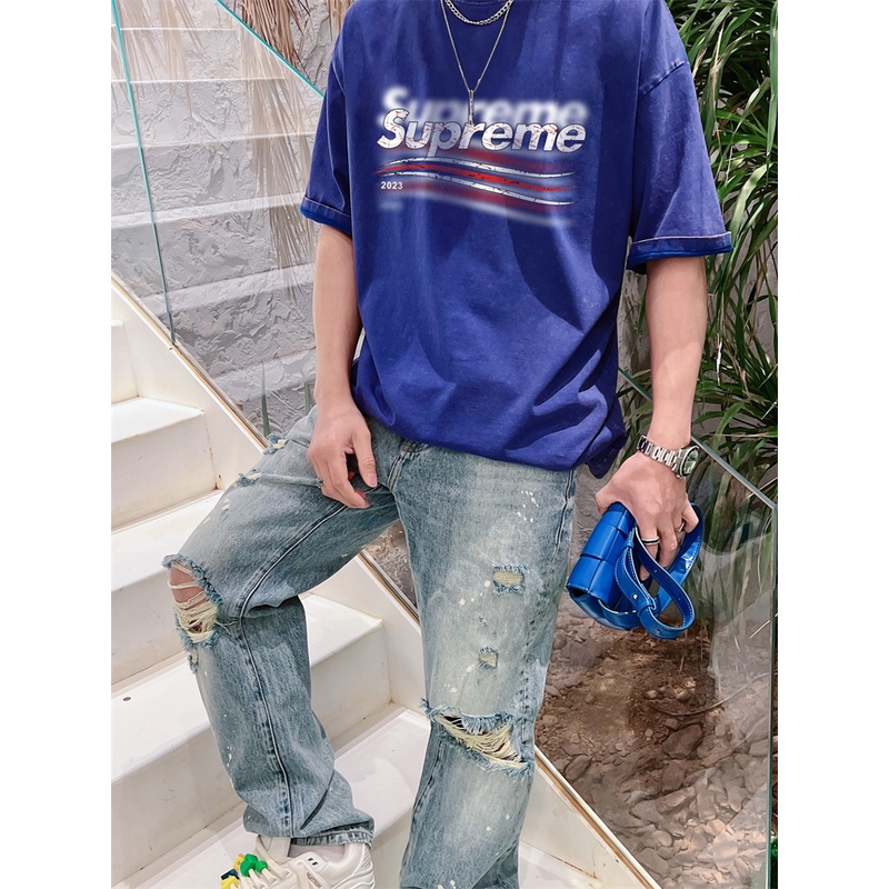 Ba88-áo Thun Tay Ngắn In Hình Pickle Thời Trang Xuân Hè 2023 Phong Cách Retro Mỹ Giặt Rửa Được Cho Cả Nam Và Nữ Jfrhgdf