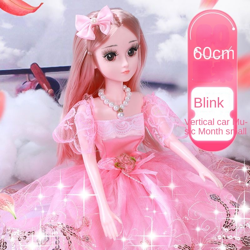 Bộ Đồ Chơi Búp Bê Công Chúa Thông Minh 60cm Cho Bé Gái