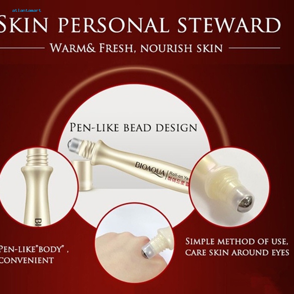 Túi Đựng Đồ Dùng Cao Cấp Tiện Dụng| Tinh Chất Dưỡng Da Mắt BIOAQUA Dạng Lỏng Dưỡng Ẩm Chống Nếp Nhăn Và Quầng Th