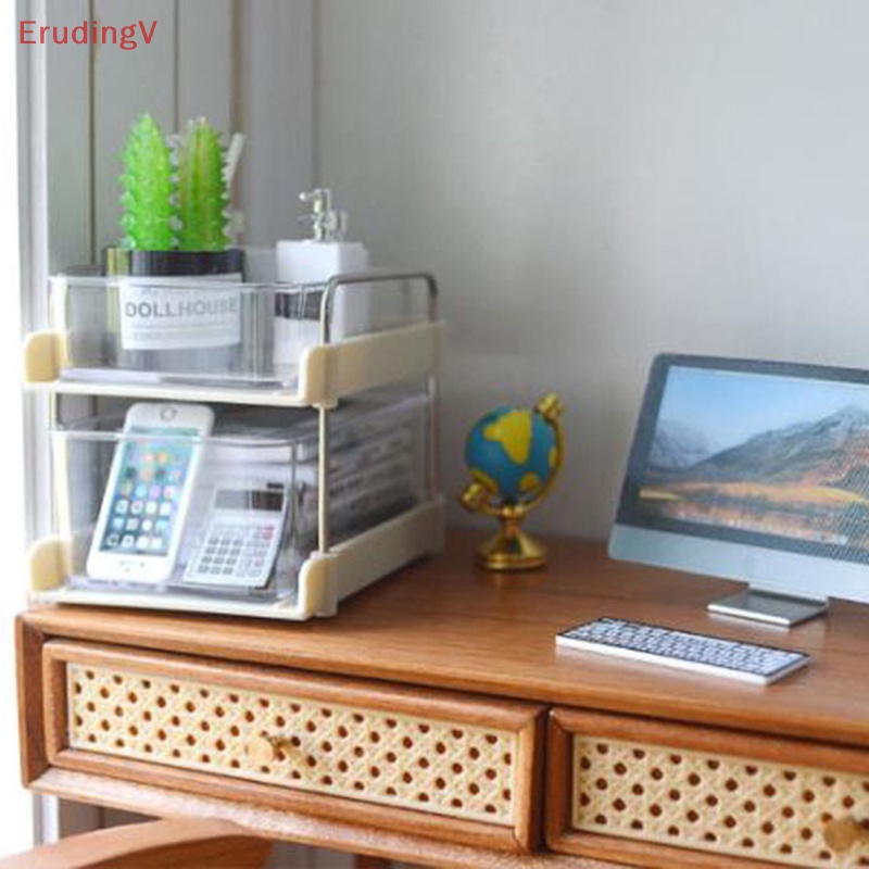 Kệ Để Sách / Đồ Nội Thất Xe Đẩy Em Bé Tỉ Lệ 1 / 6 Trang Trí Nhà Búp Bê