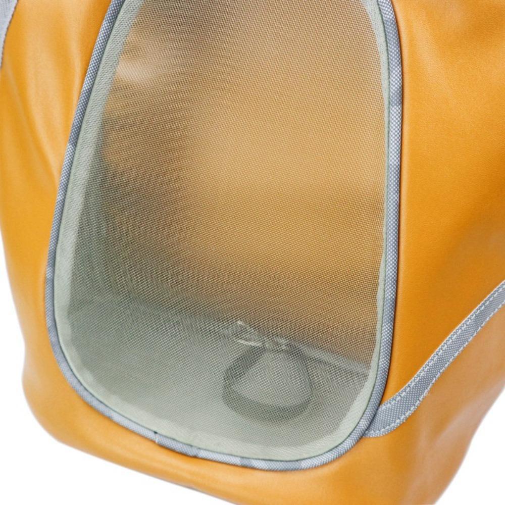 YIYU Túi Đựng Thú Cưng Bằng Vải PU Thoáng Khí Gấp Gọn Được