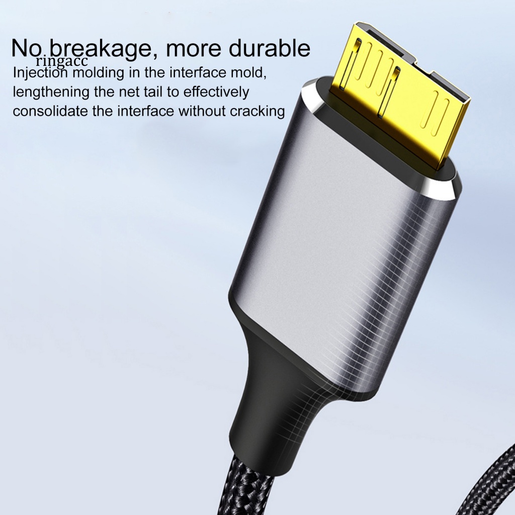 Cáp Sạc Nhanh USB3 5Gbps Chống Nhiễu Bện Dây Thông Dụng