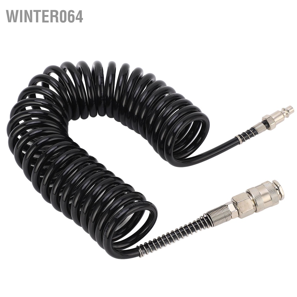 Winter064 Recoil Air Hose Chịu áp lực bền  nhẹ linh hoạt ống khí cuộn cho ô tô xe máy