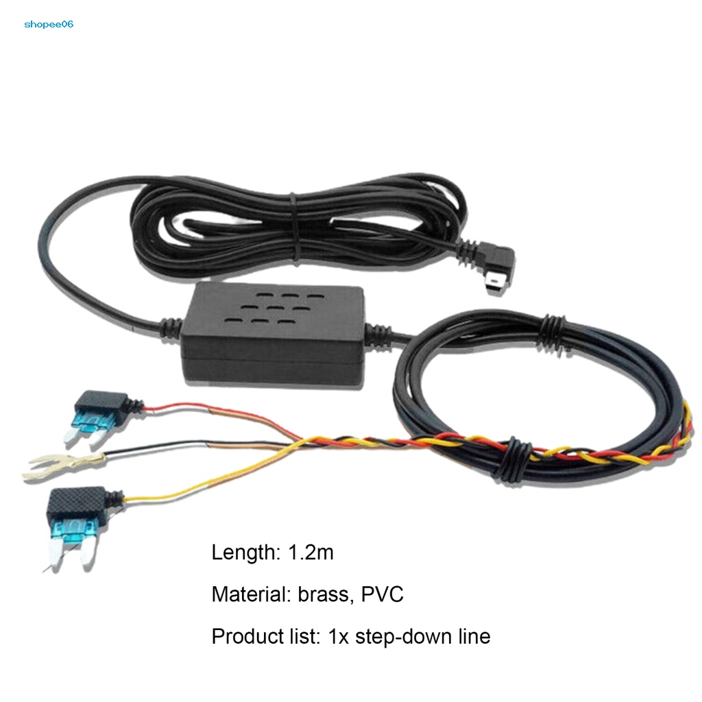 Bộ Dây Dẫn Cứng Cáp Chịu Nhiệt Ổn Định 12V / 24V Mini USB Cho Xe Hơi