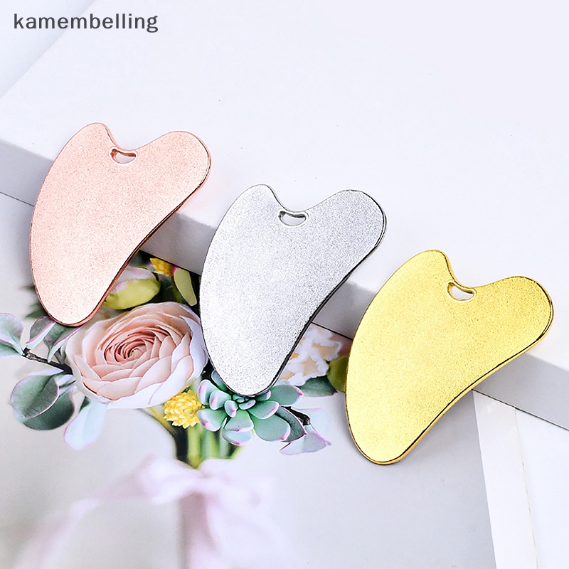 1 Dụng Cụ Mát Xa Gua Sha Bằng Kim Loại Chất Lượng Cao