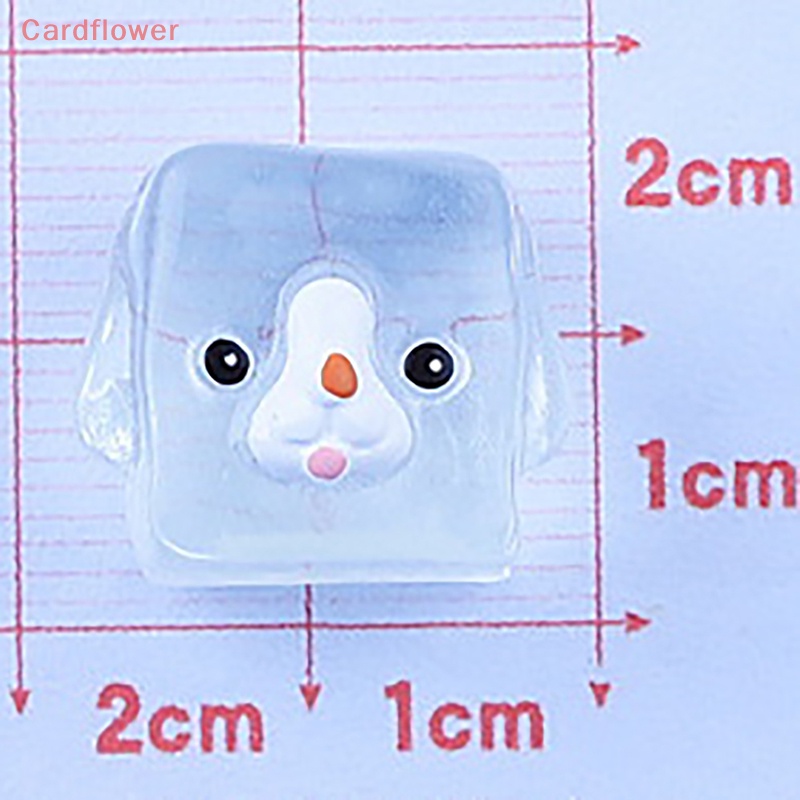 Bộ 5 Mô Hình Động Vật Mini Bằng Resin Phát Quang Mới