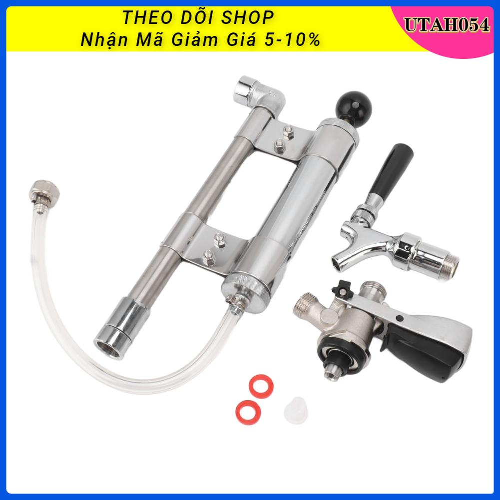 Utah054 8in Keg Đảng Bơm Khui Bia Tập Tay Dã Ngoại Với Vòi Dự Thảo bơm Homebrew