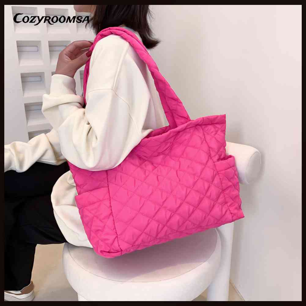 Túi Xách Nữ Vải Cotton Thời Trang Thu Đông Xinh Xắn