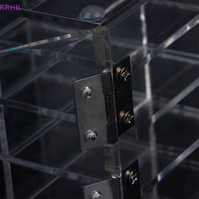 Hộp Acrylic Trong Suốt Trưng Bày Dụng Cụ Trang Điểm Lông Mi Mới