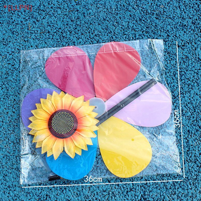 Bánh Xe Hoa Hướng Dương Dễ Thương Dùng Trang Trí Vườn / Tiệc Tùng