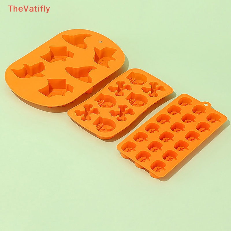 1 Khuôn Silicone Làm Đá / Sô Cô La Chủ Đề Halloween Đáng Sợ